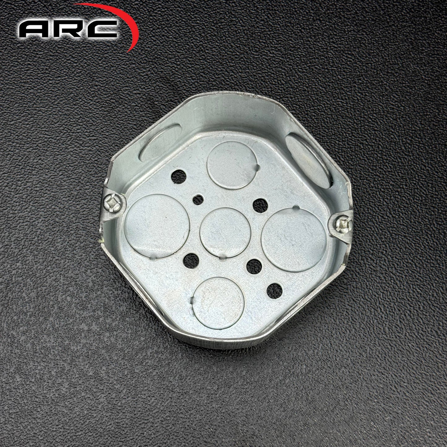 ARC 16ga (1.5mm) JUNCTION BOX Heavy Duty Metal Deep-Type 1/2" & 3/4" Knockout Hole