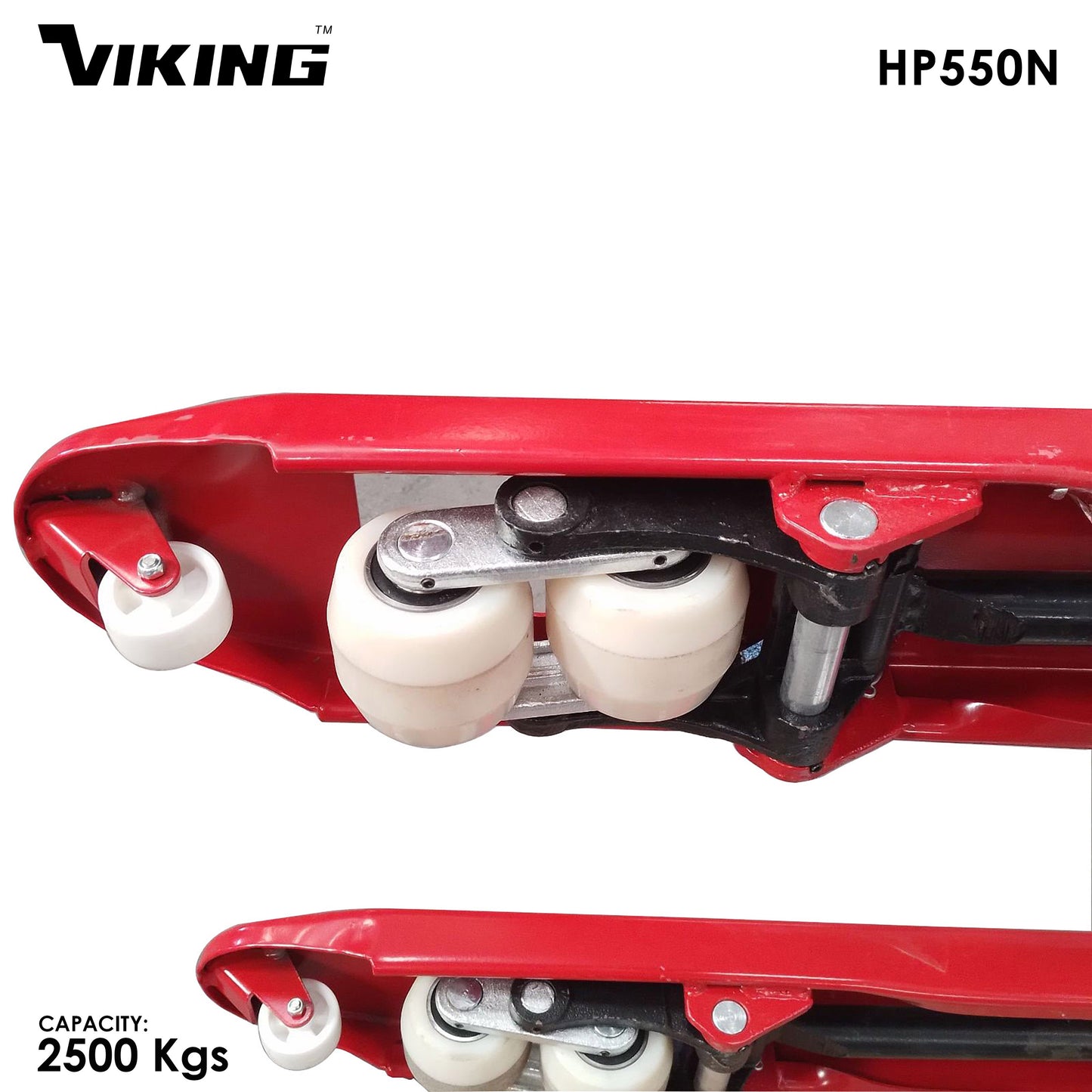 Viking Hand Pallet Truck 2.5-Ton | 2500kgs Load Capacity | Nylon Wheels | for Material Handling