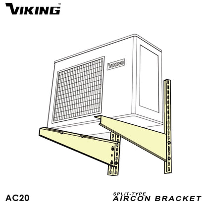 Viking Split-Type Air Conditioning Bracket for Outdoor Airconditioning Units Capacity (200Kgs)