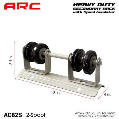 ARC HD Secondary Rack with Porcelain Spool (Shackle) Insulator for low voltage distribution network