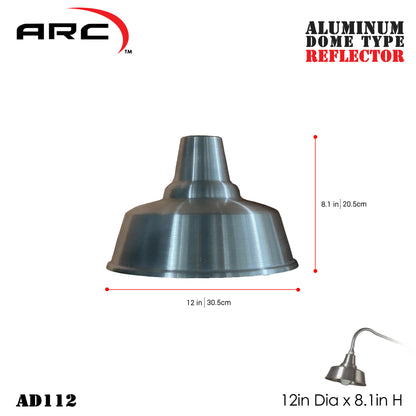 ARC Aluminum Reflector Industrial barn lighting for outdoor use (sold by parts)