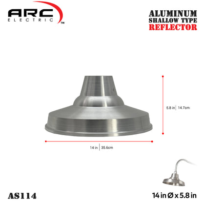 ARC Aluminum Reflector Industrial barn lighting for outdoor use (sold by parts)