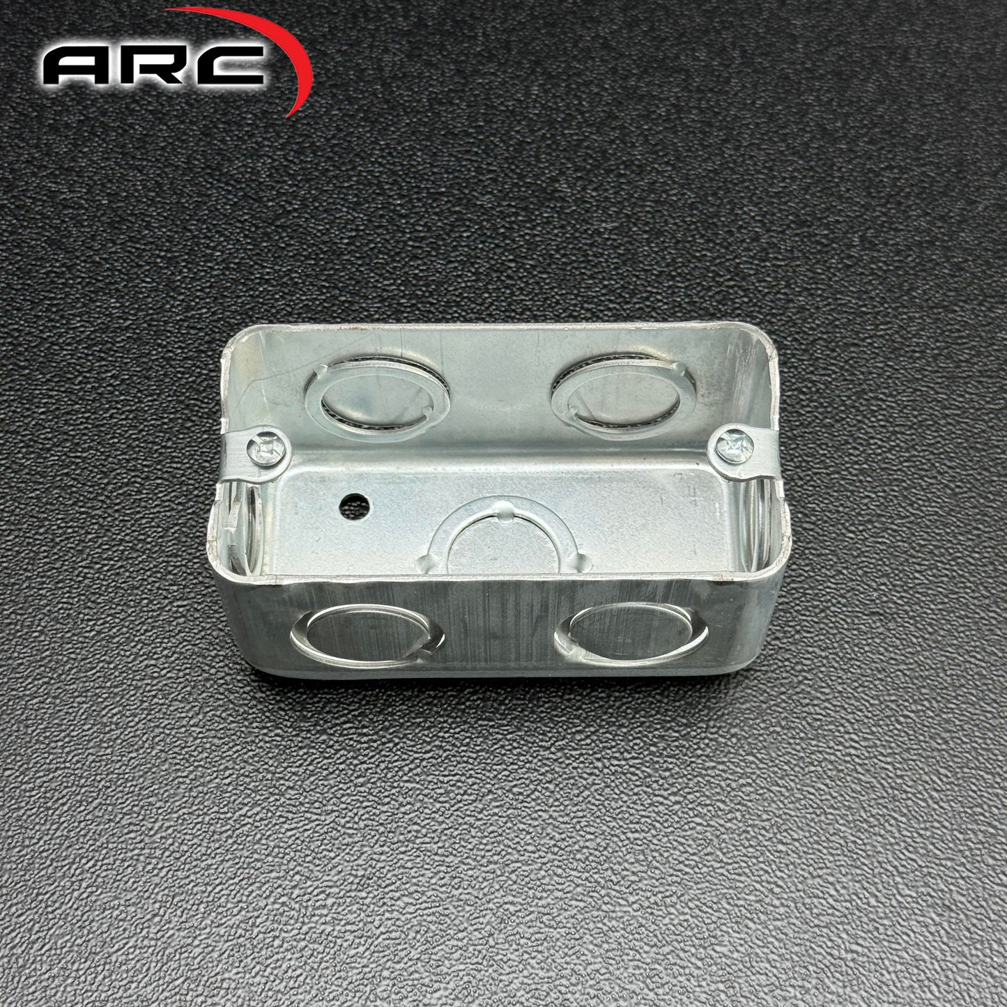 ARC 16ga UTILITY BOX Metal Deep-Type for switches/outlets 1/2" & 3/4" Knockout Hole