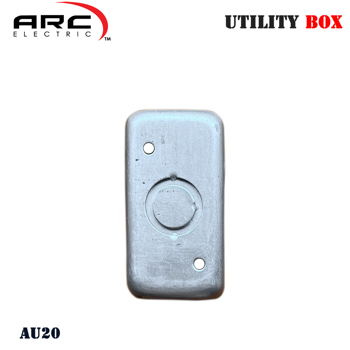 ARC 16ga UTILITY BOX Metal Deep-Type for switches/outlets 1/2" & 3/4" Knockout Hole