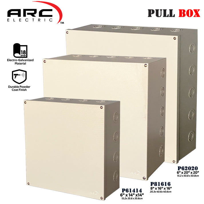 Arc Pull Box Enclosure - 18 Gauge – Quickfab Innovative Products Inc.
