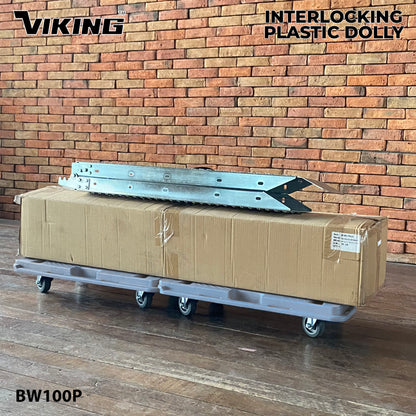 VIKING Interlocking Plastic Dolly for all purposes | 150kG Capacity