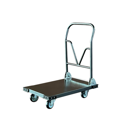 Viking Heavy-Duty All-Steel Platform Truck Foldable Handle Trolley Pushcart