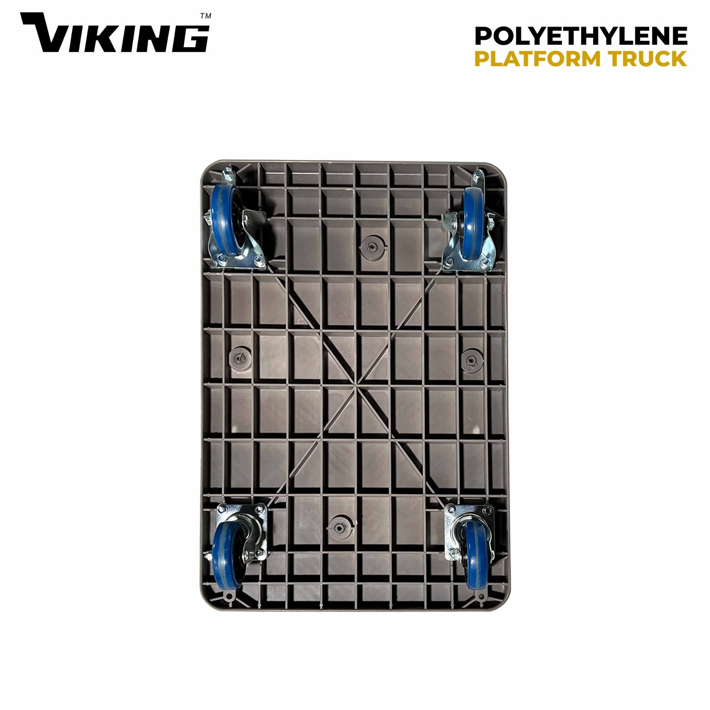 Viking Polyethylene Platform Pushcart – 150-300 kg Capacity