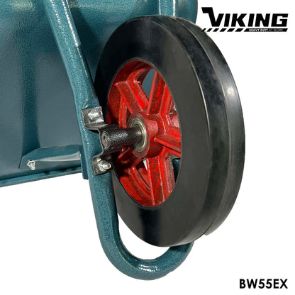 VIKING SOLID RUBBER WHEEL for Handtruck/Pushcart (kartilya) 4/5/6/ 8/10 inches Heavy Duty (1 pc)