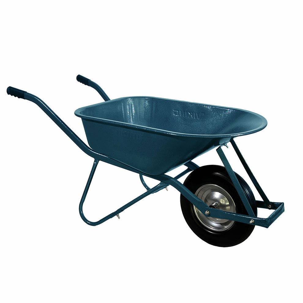 Viking Engineered Series Mega Deep-Type Wheelbarrow – 16 Gauge Tray, 8 ...