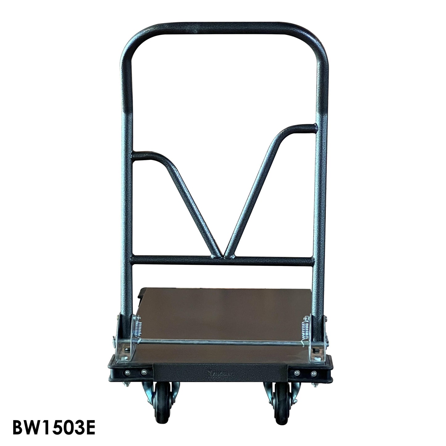 Viking Heavy-Duty All-Steel Platform Truck Foldable Handle Trolley Pushcart