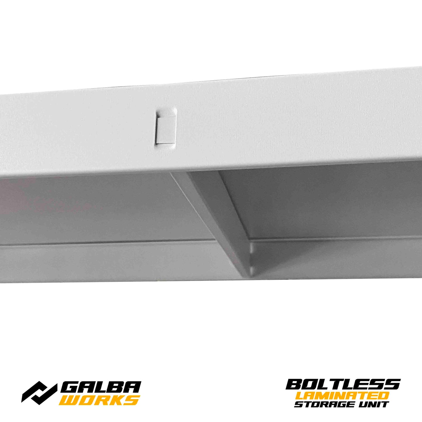 Galba Works Boltless Laminated Storage Unit 120x40x180cm Steel Shelf Adjustable 5 Layers Rack Garage Organizer