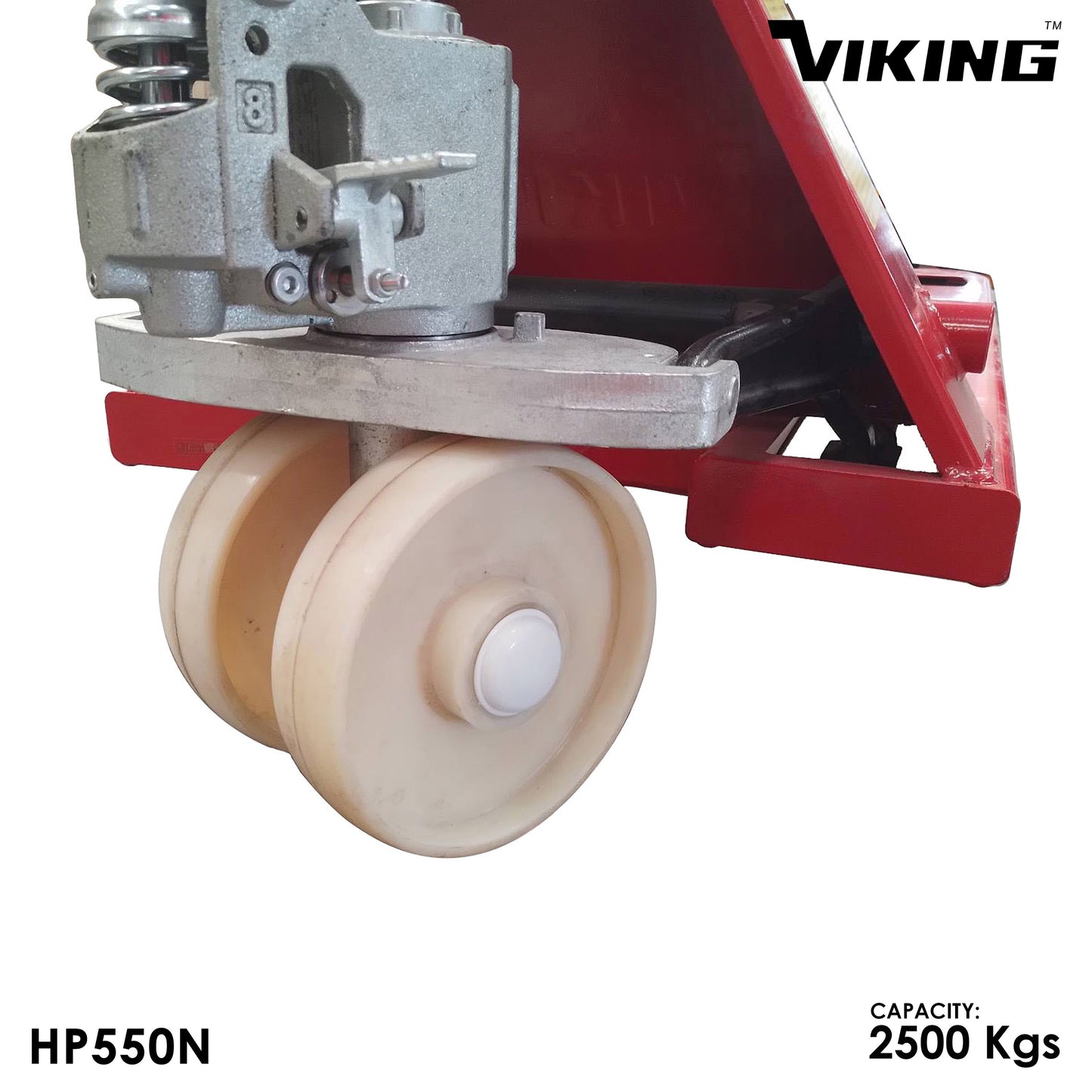 Viking Hand Pallet Truck 2.5-Ton | 2500kgs Load Capacity | Nylon Wheels | for Material Handling