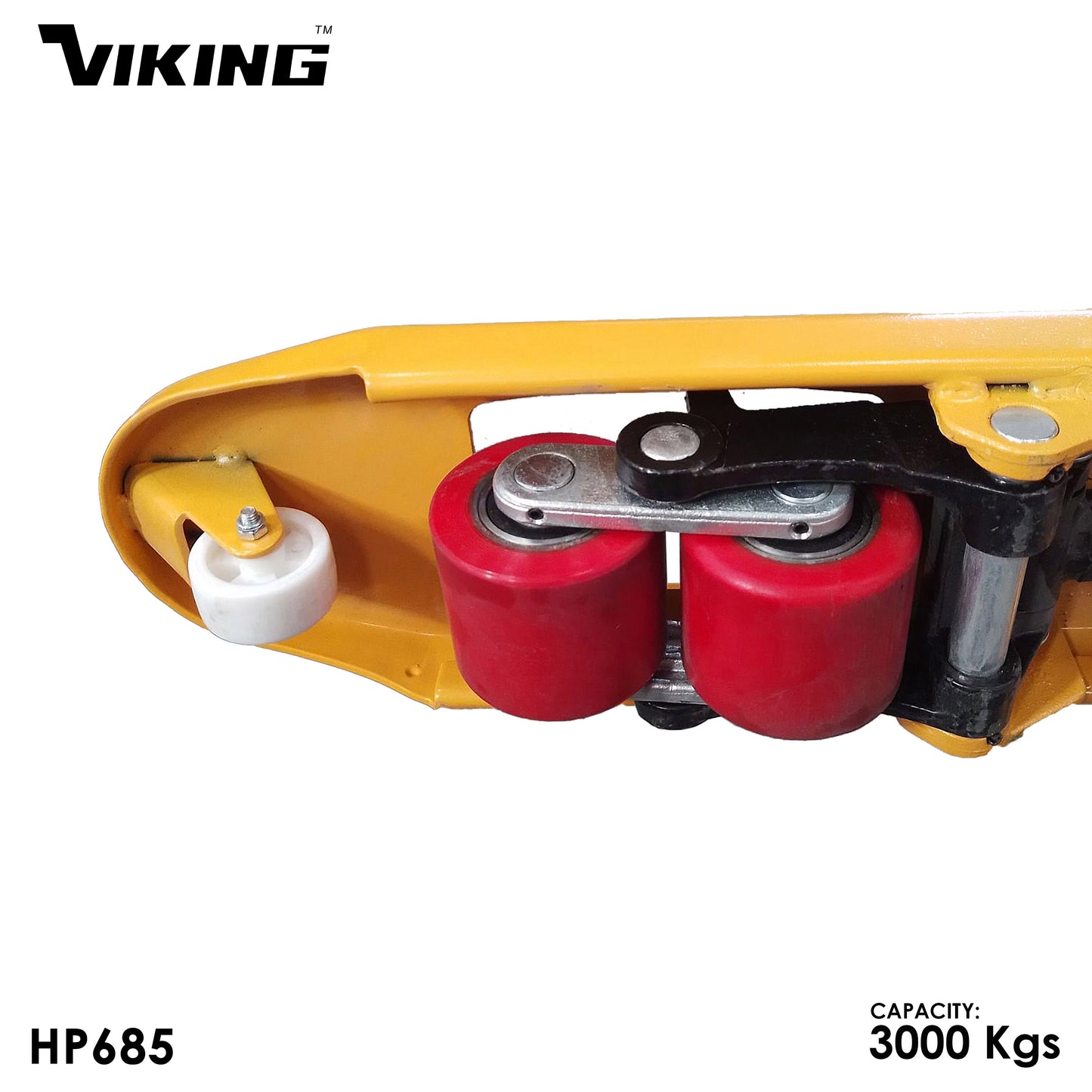 Viking Heavy-Duty Hand Pallet Truck | 3000kgs Load Capacity | PU Wheel |for Industrial Material Handling