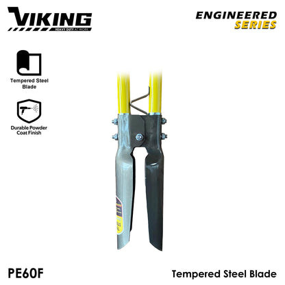 VIKING Post Hole Digger 48" Atlas Pattern, Fiberglass Handle for (Gardening and Agriculture)