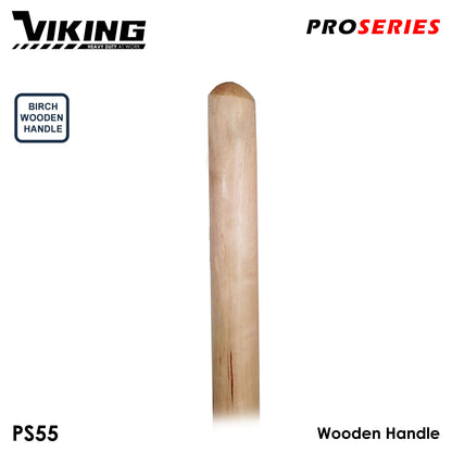 VIKING Garden Rake 14 Tines for Gardening Wooden Handle 48-Inch