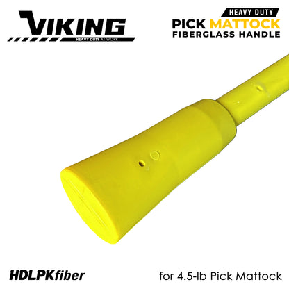 Viking 4.5lb Pick Mattock for Gardening  Heavy Duty Tool for Digging Planting Loosening Soil