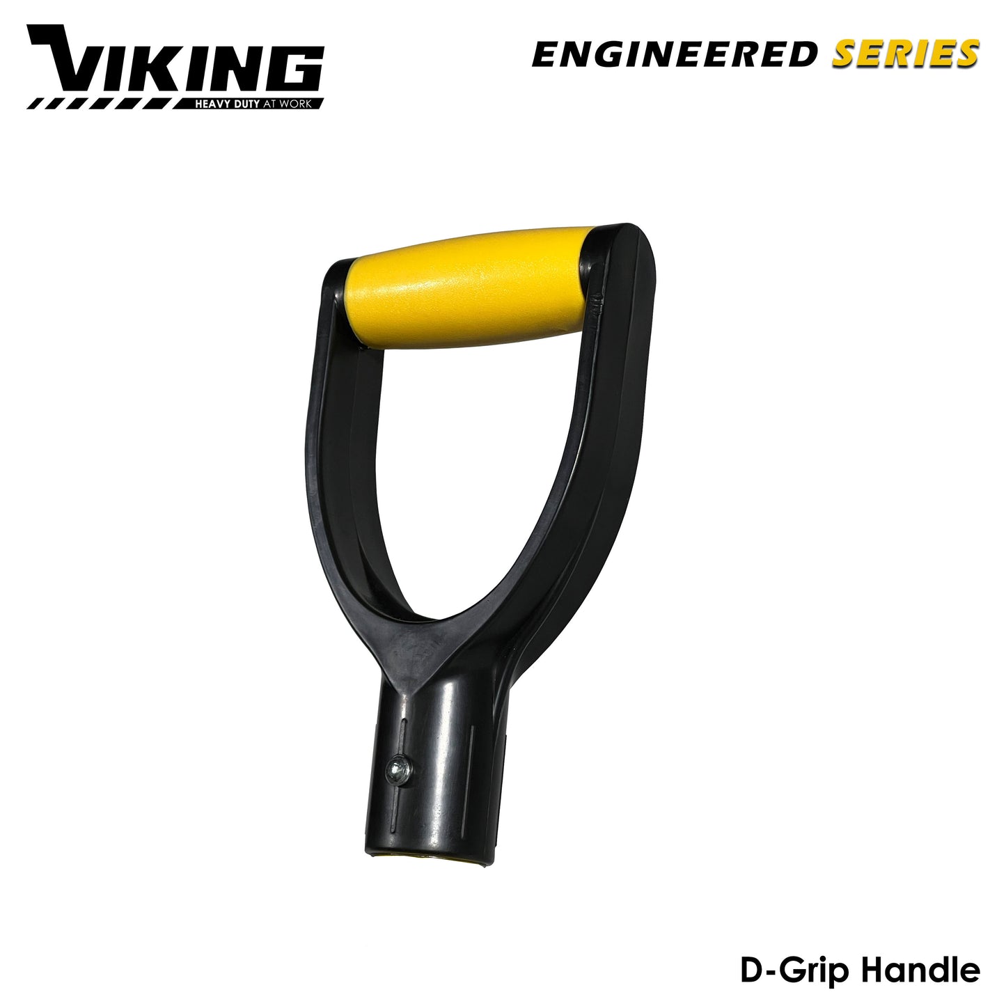 Viking Perforated Shovel for Mud and Clay with 16ga Tempered Steel Blade 100cm Fiberglass Handle