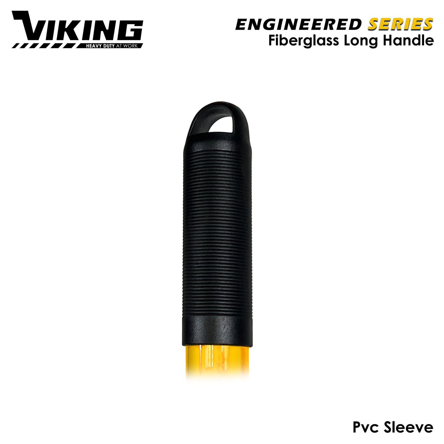 VIKING Shovel Engineered Series LONG Fiberglass Handle Round Point for (Commercial and Gardening use)