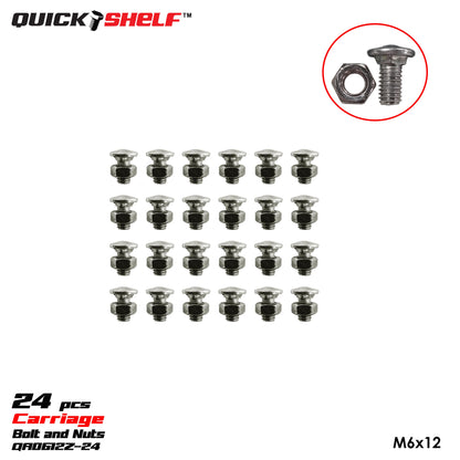 QuickShelf Slotted Angle Bar 1-1/2"x1-1/2" QS712