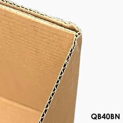 Quick Box Brown Corrugated Storage Container for Office & House Use | 3 or 5 pcs. set | Collapsible | Durable |