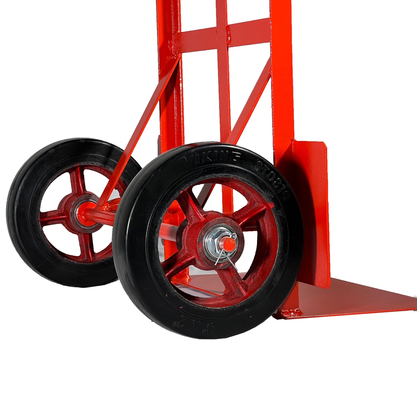VIKING SOLID RUBBER WHEEL for Handtruck/Pushcart (kartilya) 4/5/6/ 8/10 inches Heavy Duty (1 pc)