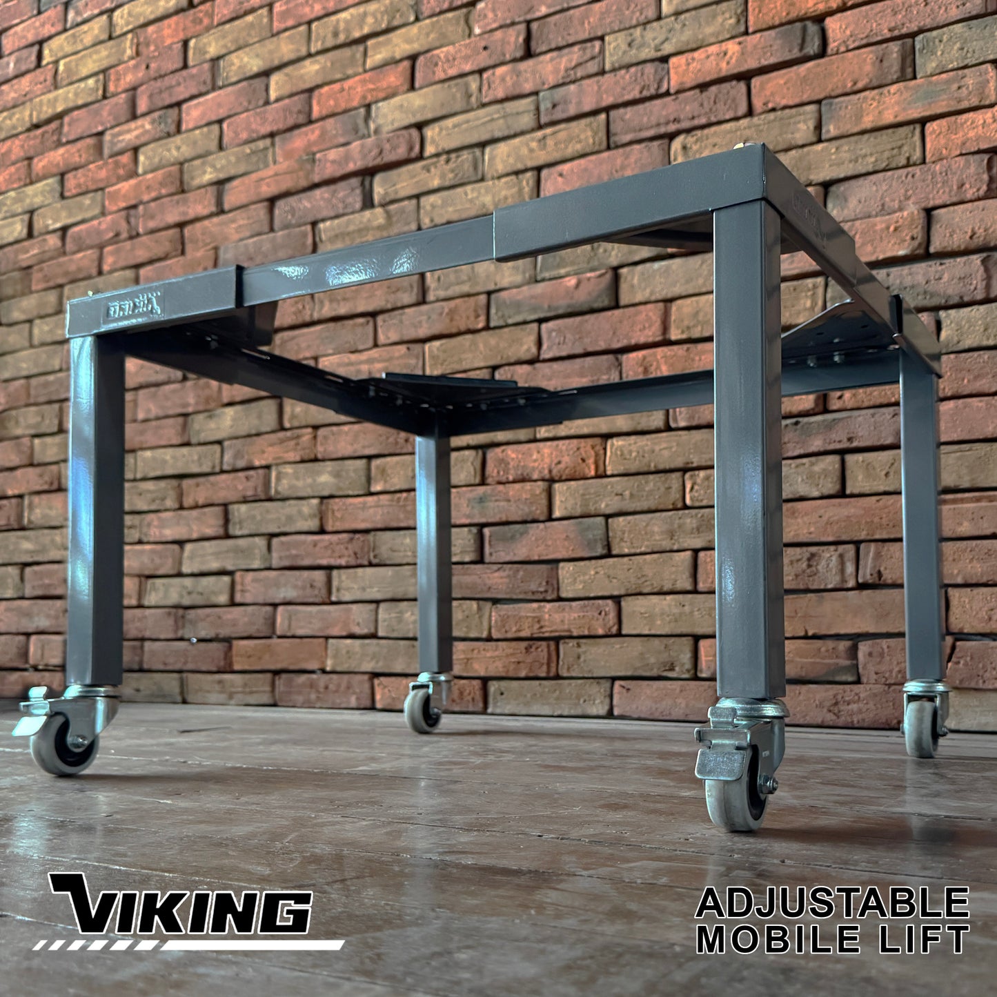VIKING Adjustable Mobile-Lift for Appliance 100kg Heavy Duty Capacity 2" Wheel with Brake