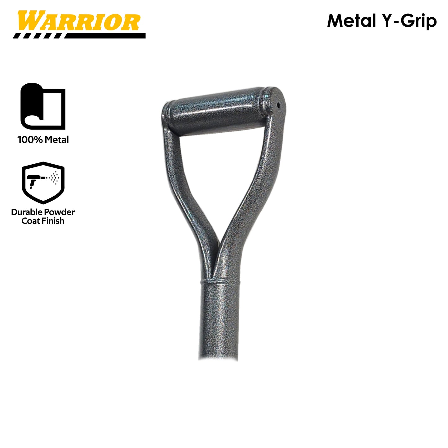 WARRIOR 40.5-Inch SHOVEL ALL-STEEL(Pala) with D-Handle for Gardening and Digging Heavy Duty